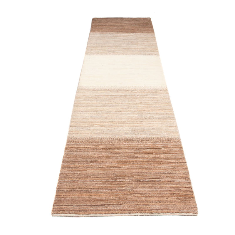 Tappeto corsia Tappeto Gabbeh - Persero - 335 x 74 cm - naturale