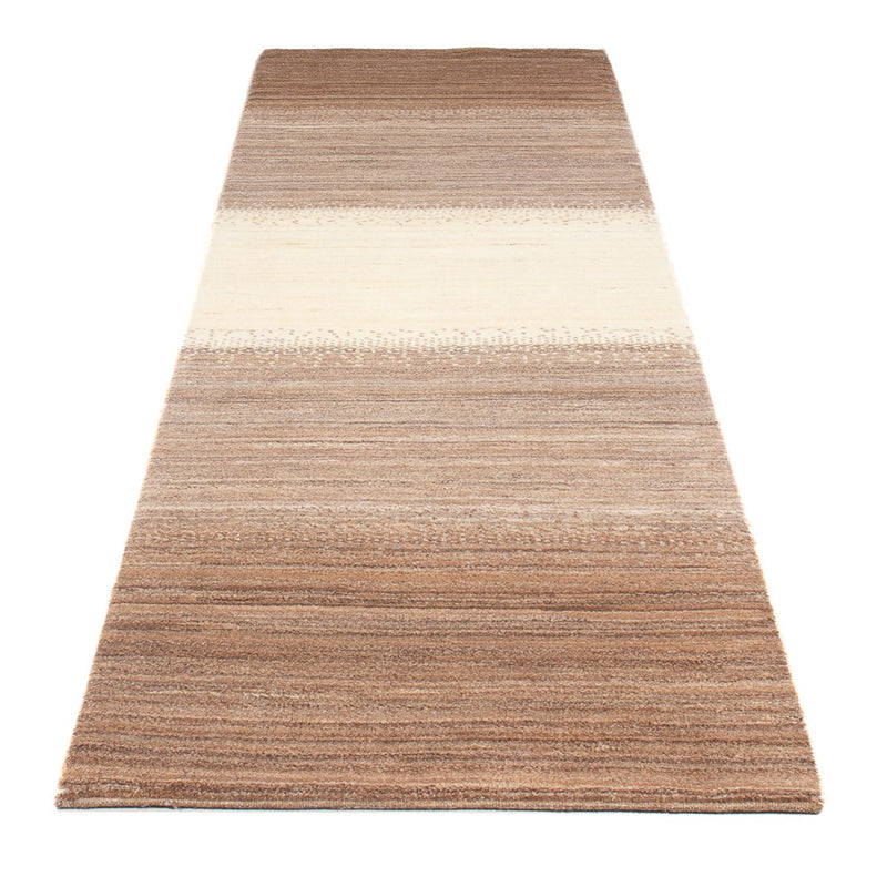 Tappeto corsia Tappeto Gabbeh - Persero - 283 x 81 cm - naturale