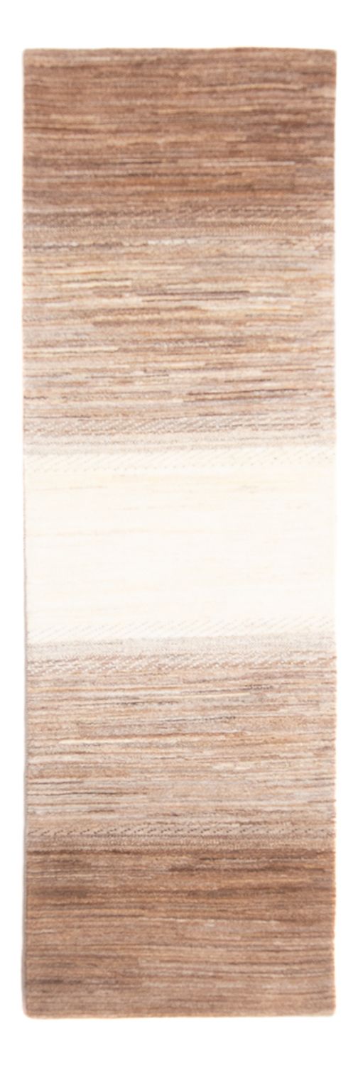 Tappeto corsia Tappeto Gabbeh - Persero - 278 x 83 cm - naturale