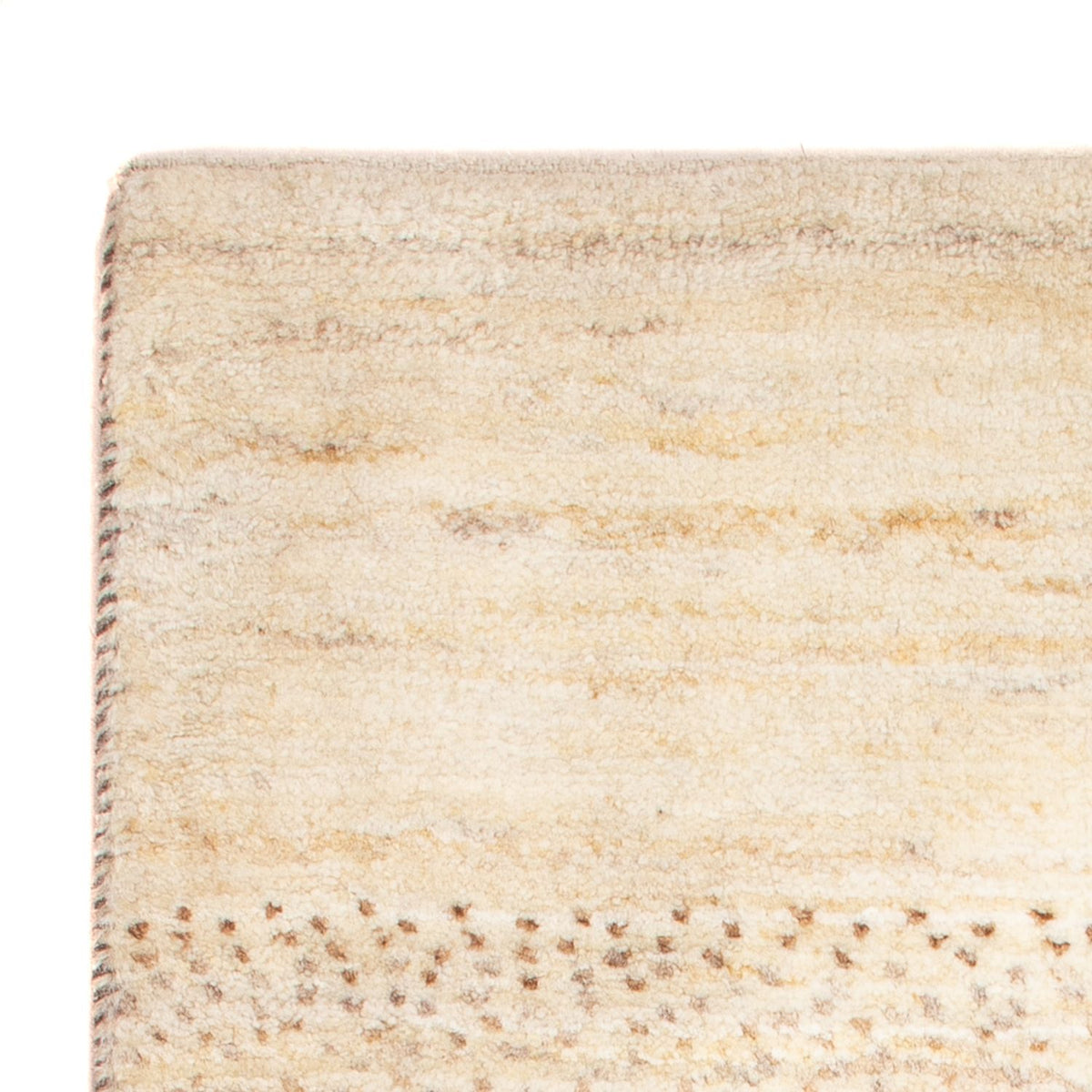 Tappeto Gabbeh - Persero - 97 x 59 cm - beige chiaro