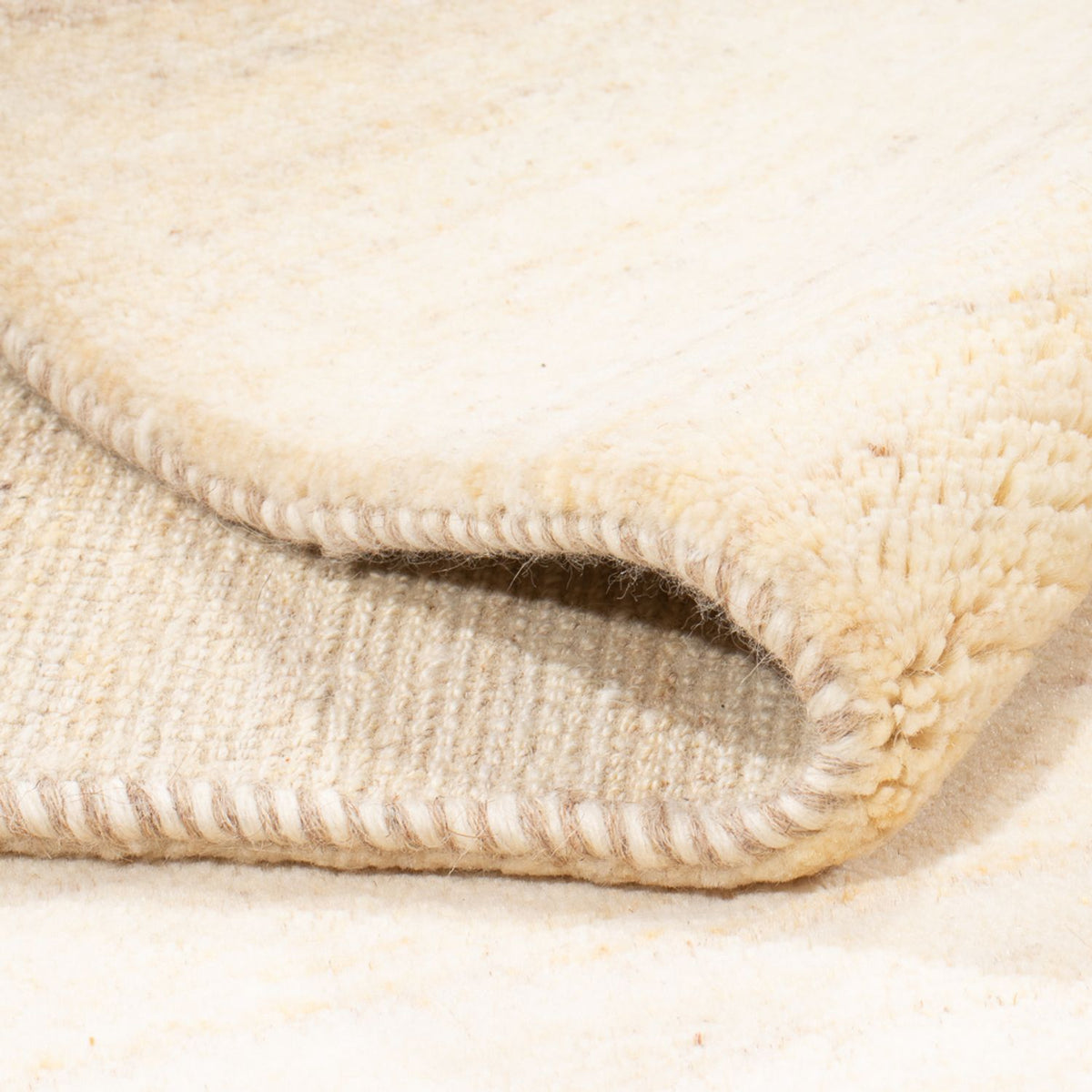 Tappeto Gabbeh - Persero - 232 x 174 cm - beige chiaro