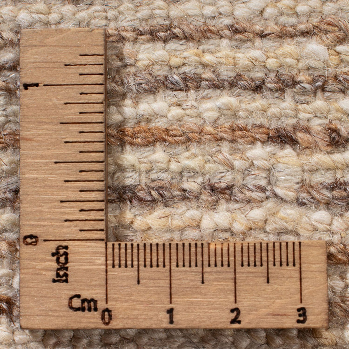 Tappeto Gabbeh - Persero - 90 x 61 cm - beige scuro