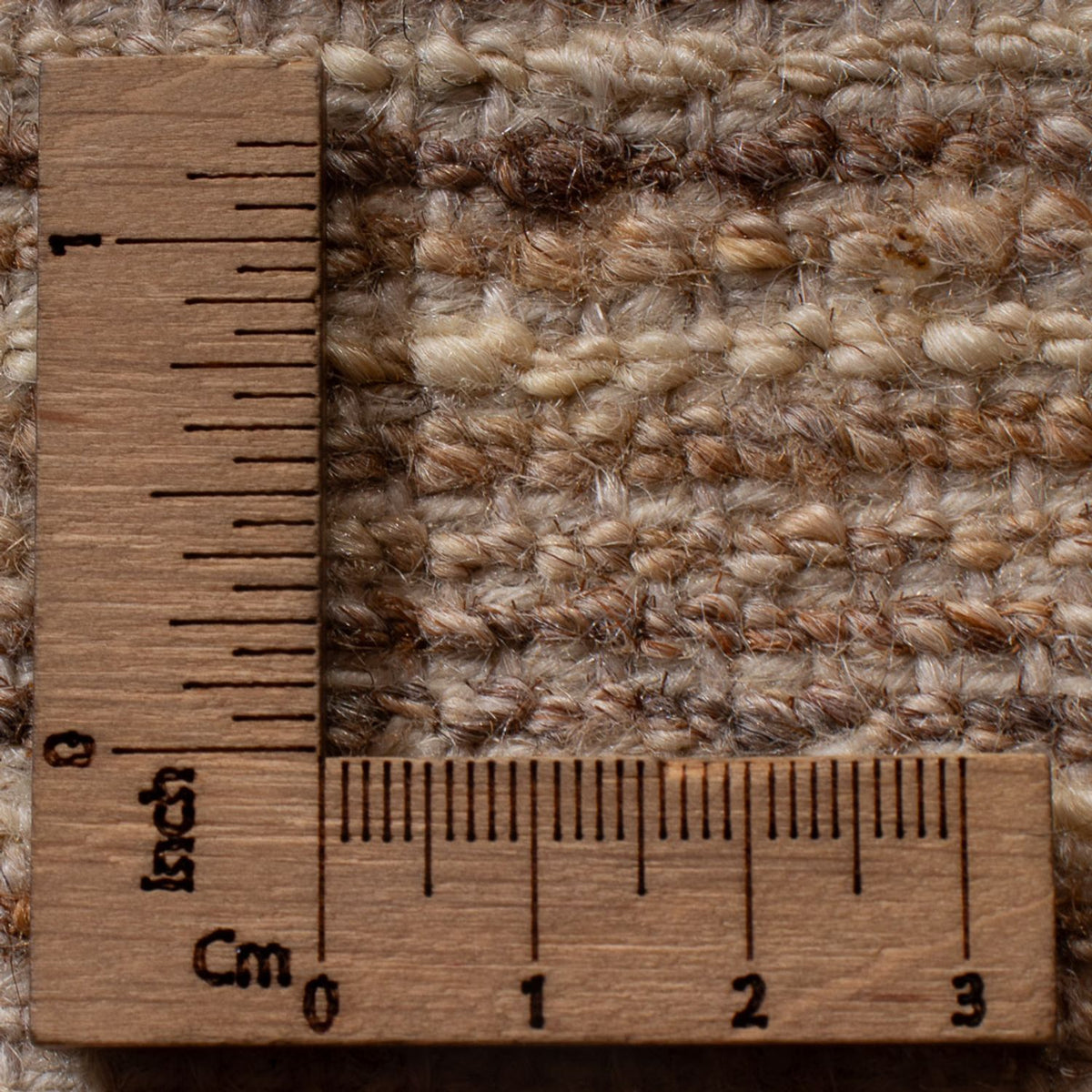 Tappeto Gabbeh - Persero - 95 x 57 cm - beige scuro