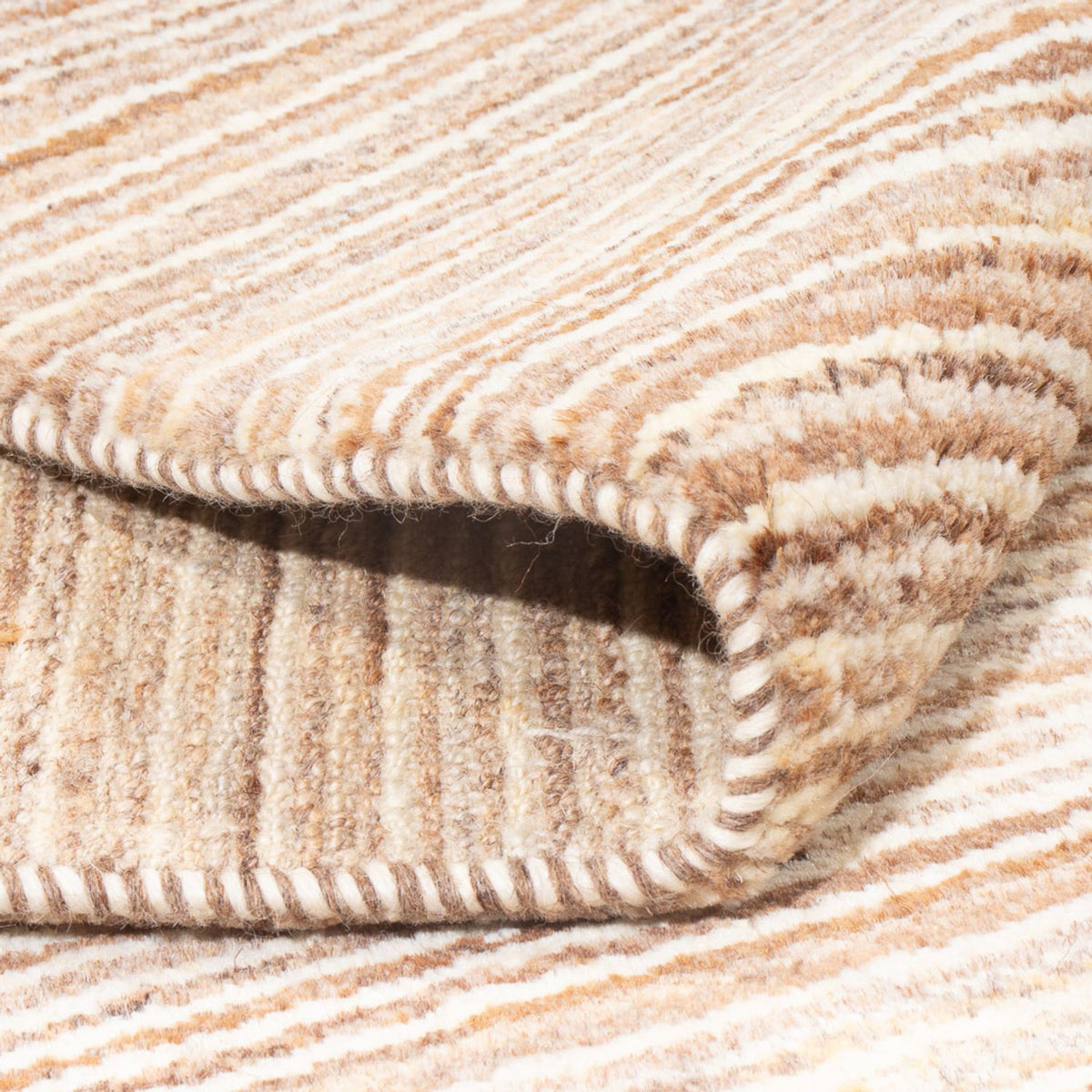 Tappeto Gabbeh - Persero - 235 x 215 cm - beige chiaro