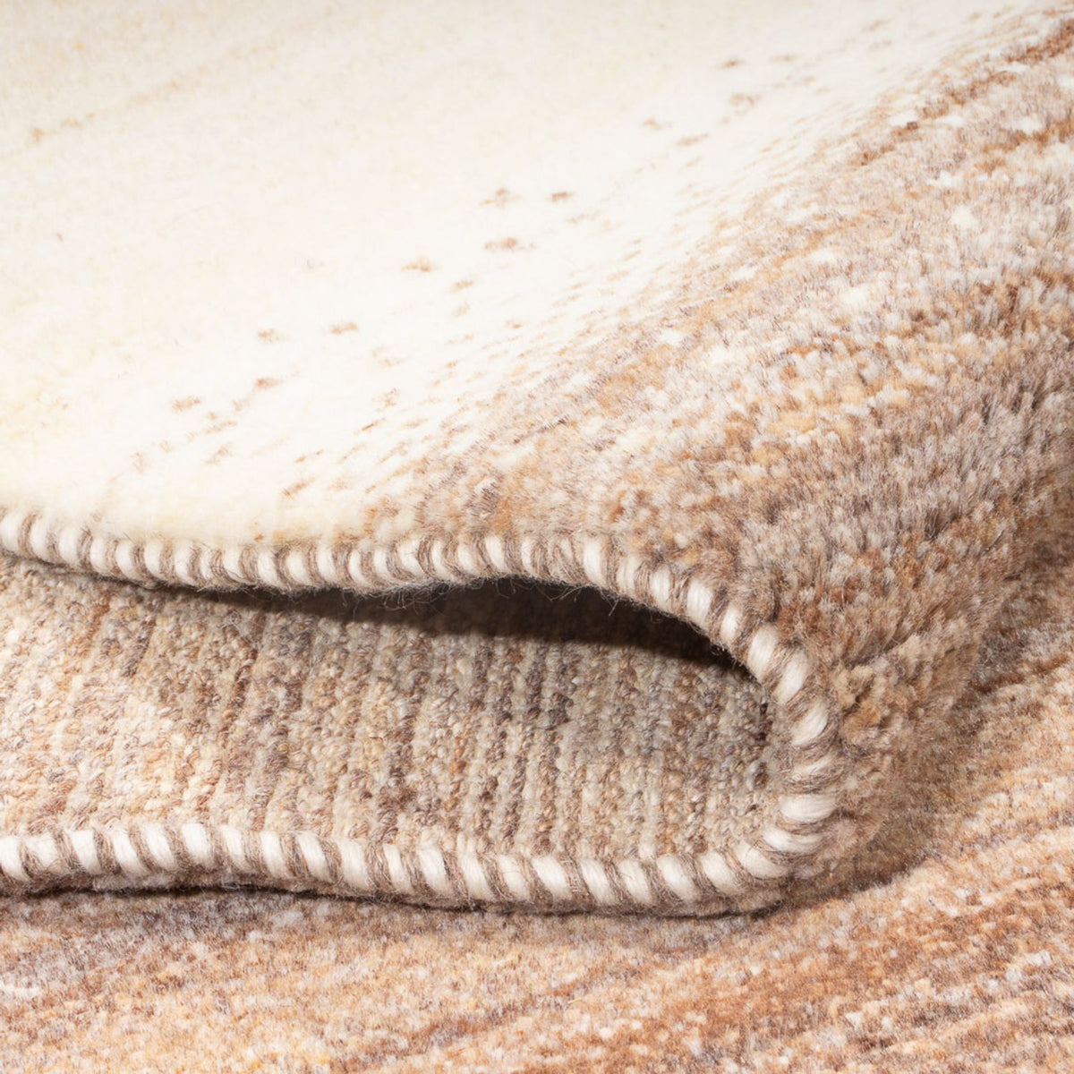 Tappeto corsia Tappeto Gabbeh - Persero - 239 x 86 cm - naturale