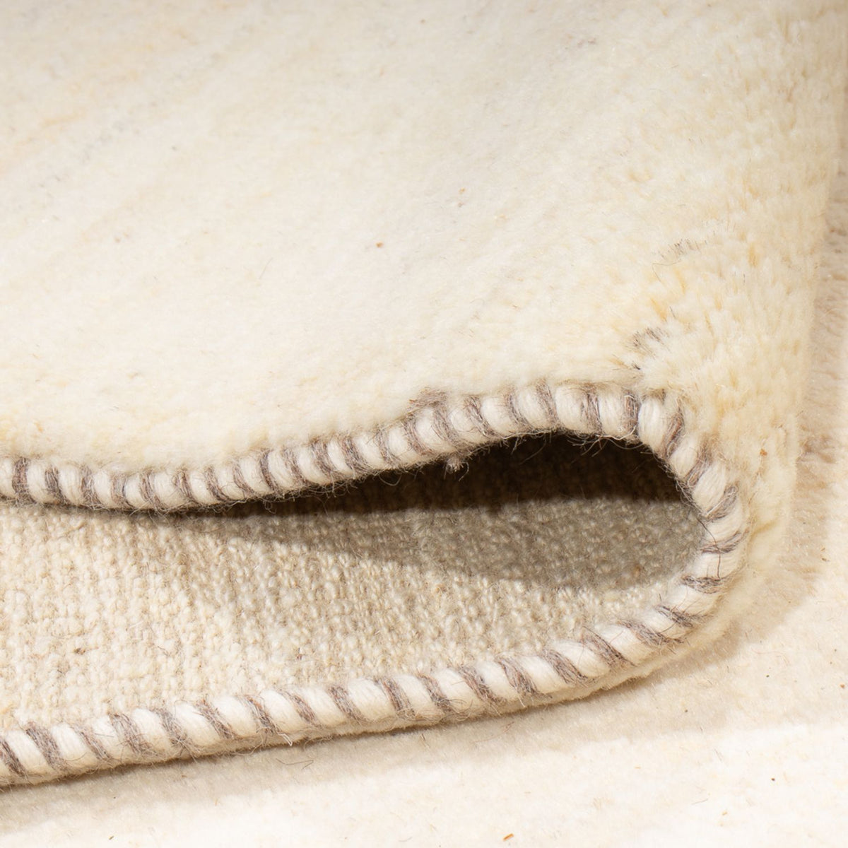 Tappeto Gabbeh - Persero - 245 x 174 cm - beige chiaro