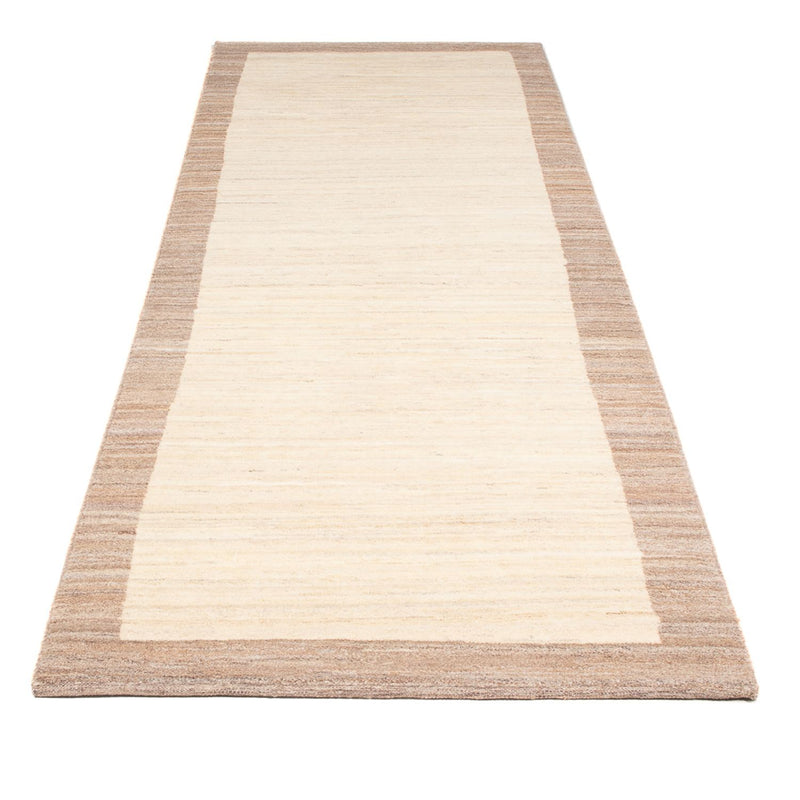 Tappeto corsia Tappeto Gabbeh - Persero - 280 x 90 cm - naturale
