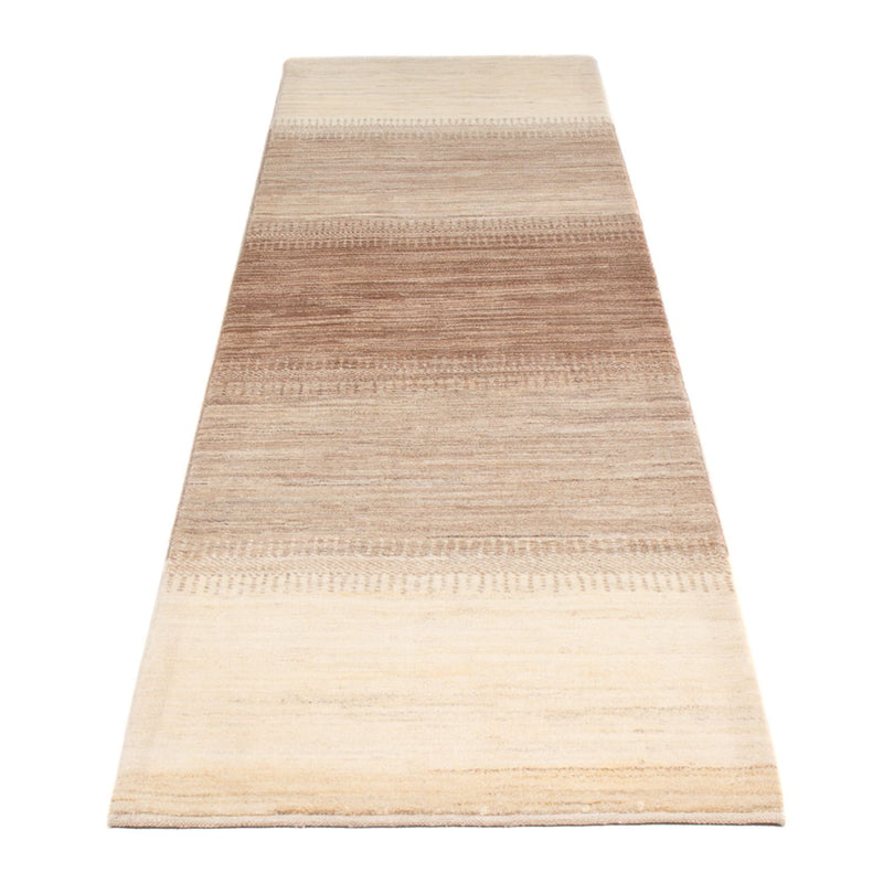 Tappeto corsia Tappeto Gabbeh - Persero - 297 x 86 cm - naturale