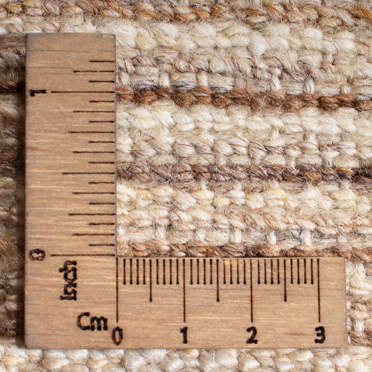 Tappeto Gabbeh - Persero quadrato  - 212 x 205 cm - naturale