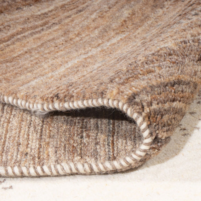 Tappeto corsia Tappeto Gabbeh - Persero - 325 x 106 cm - naturale