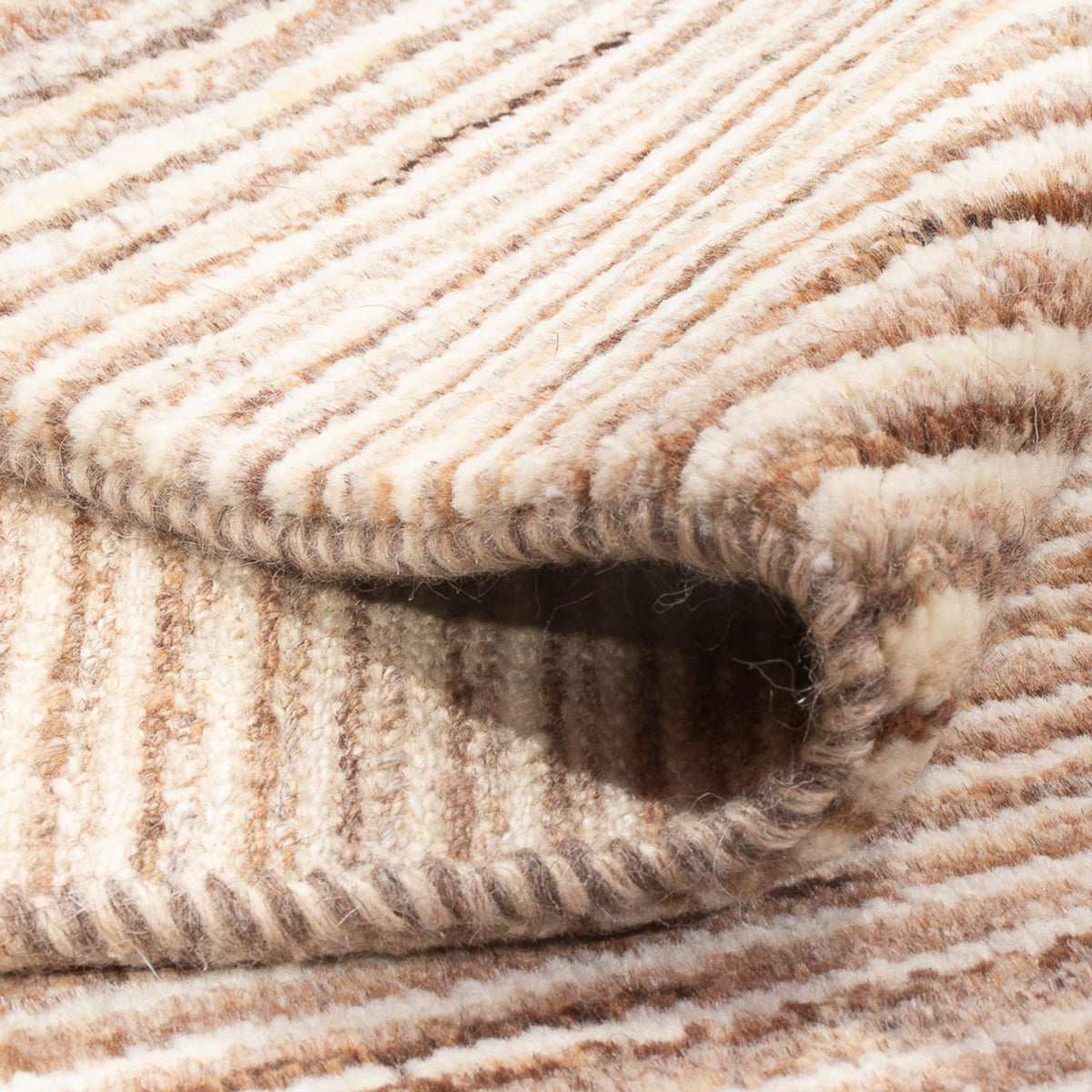 Tappeto Gabbeh - Persero - 143 x 100 cm - beige scuro