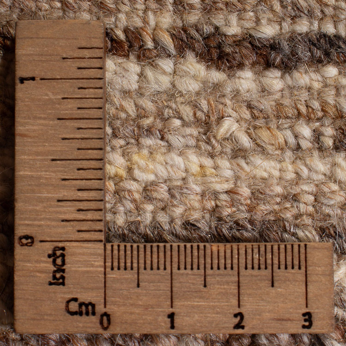 Tappeto Gabbeh - Persero - 145 x 110 cm - beige scuro