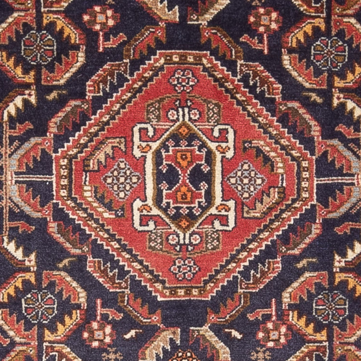 Tappeto Gabbeh - Kashkuli Persero - 152 x 82 cm - blu scuro