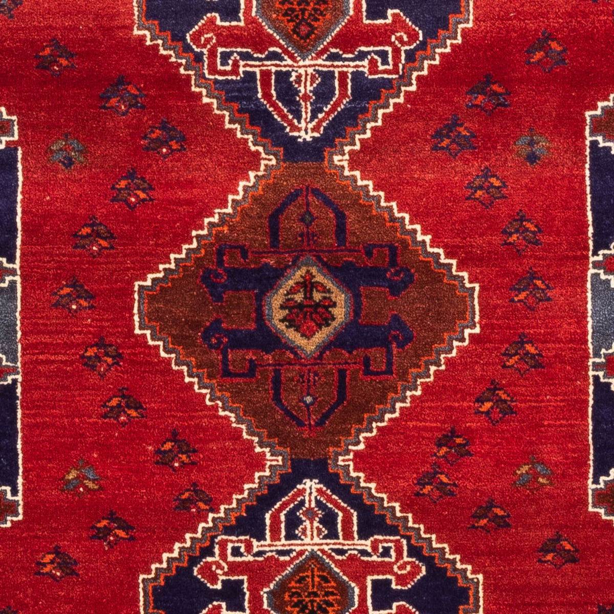 Tappeto Gabbeh - Kashkuli Persero - 158 x 112 cm - rosso