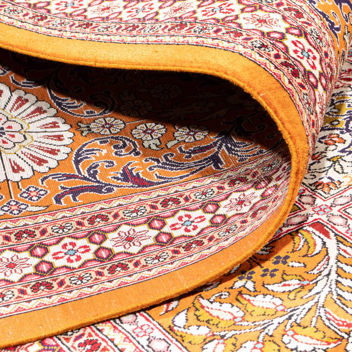 Tappeto di seta - Ghom seta - Premio quadrato  - 250 x 250 cm - multicolore