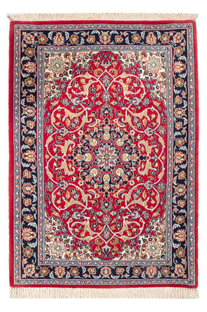Tappeto Persero - Isfahan - Premio - 110 x 75 cm - rosso