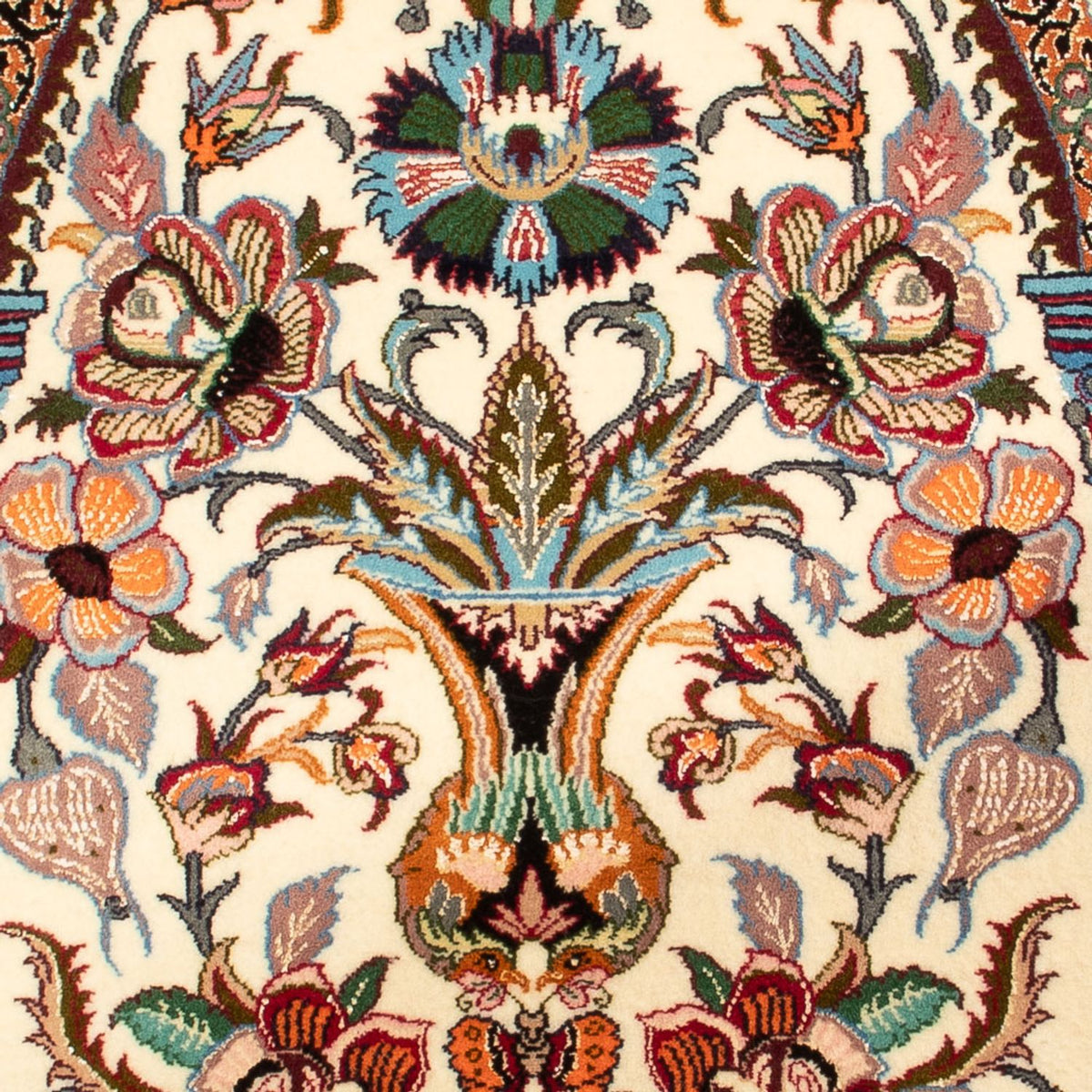 Tappeto Persero - Isfahan - Premio - 103 x 70 cm - verde