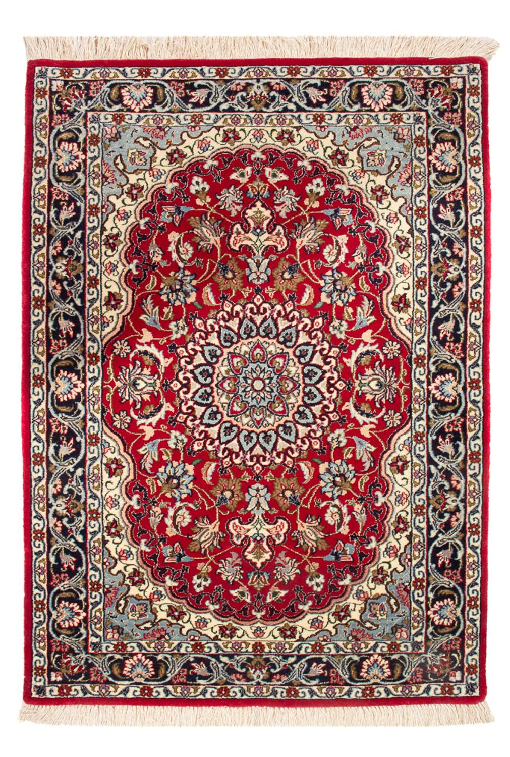 Tappeto Persero - Isfahan - Premio - 108 x 70 cm - rosso