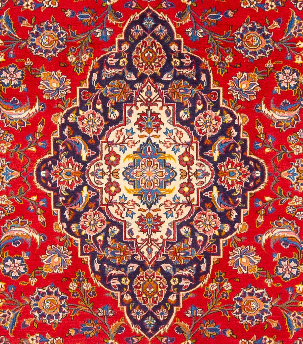 Tappeto Persero - Keshan - 338 x 230 cm - rosso