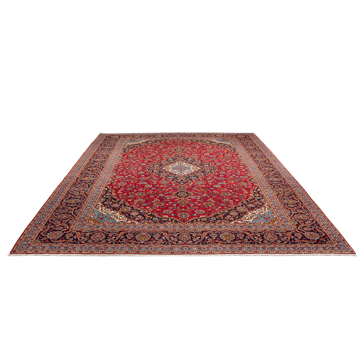 Tappeto Persero - Keshan - 397 x 300 cm - rosso
