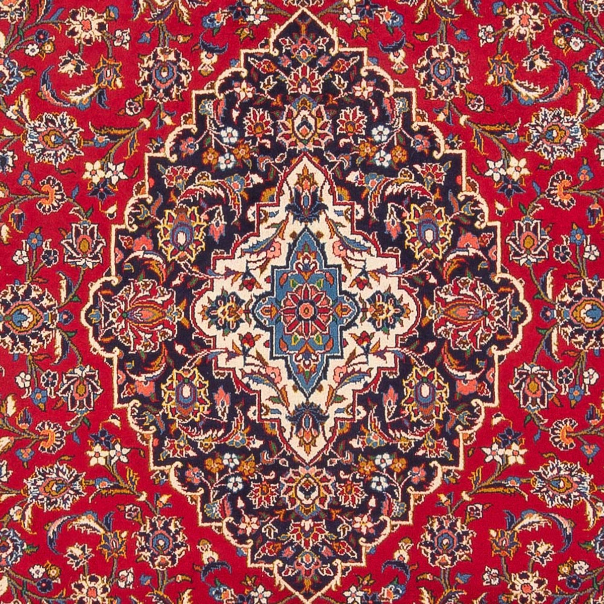 Tappeto Persero - Keshan - 397 x 291 cm - rosso