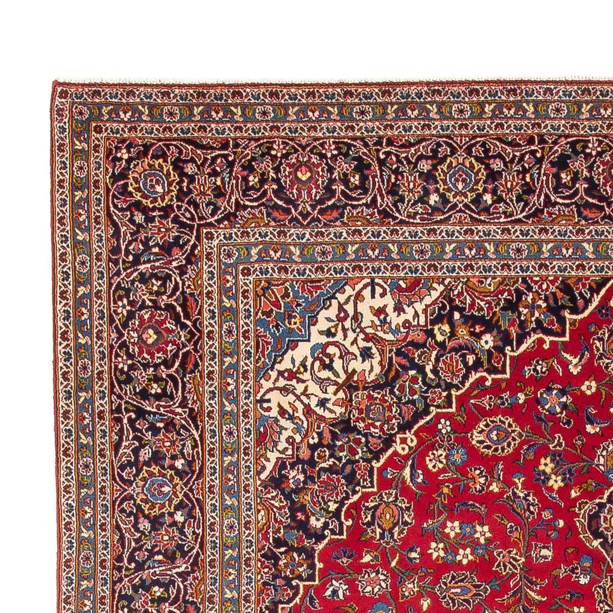 Tappeto Persero - Keshan - 397 x 291 cm - rosso