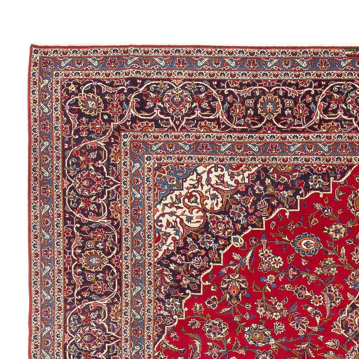 Tappeto Persero - Keshan - 388 x 297 cm - rosso