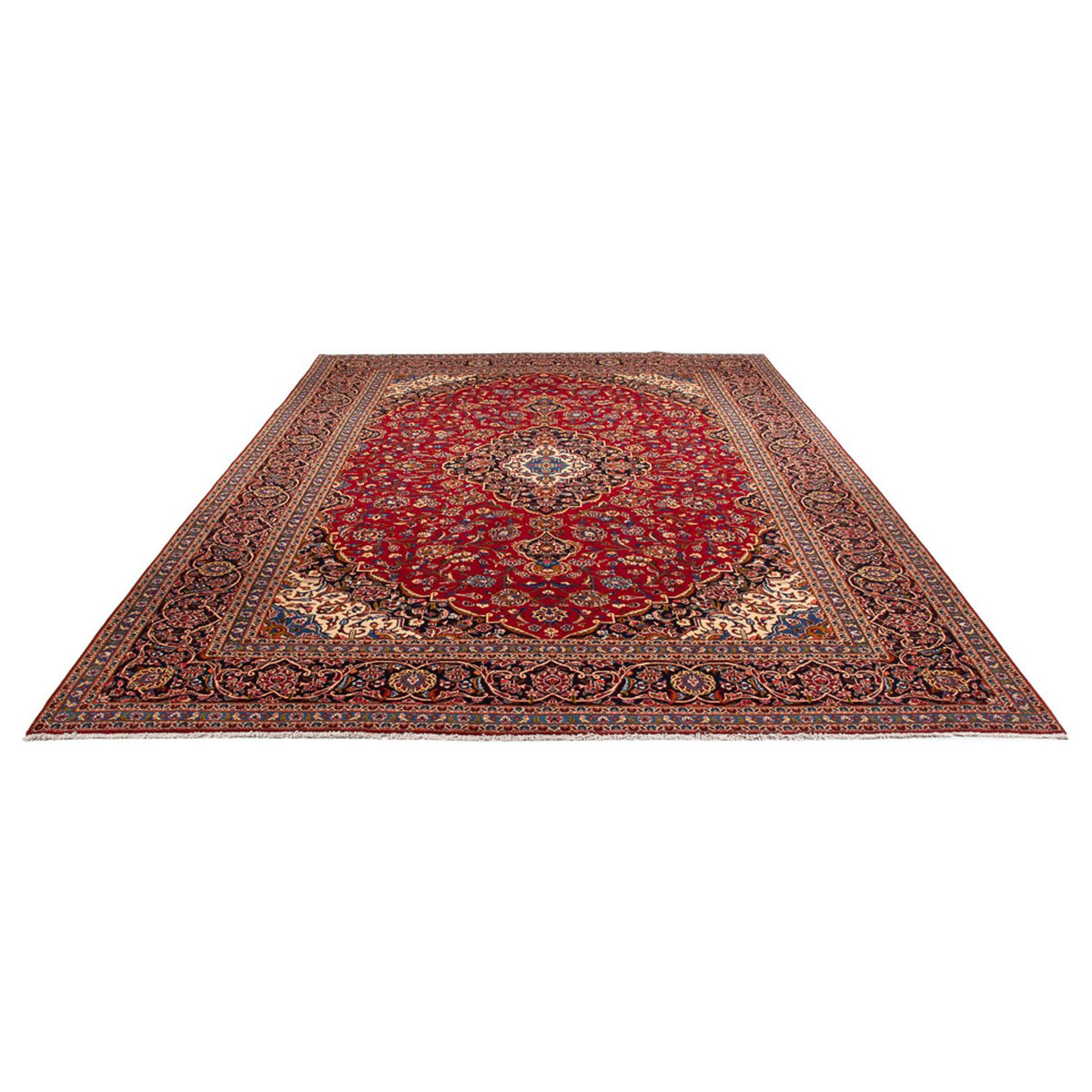 Tappeto Persero - Keshan - 398 x 297 cm - rosso