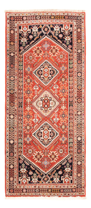 Tappeto corsia Tappeto Gabbeh - Kashkuli Persero - 206 x 87 cm - arancione