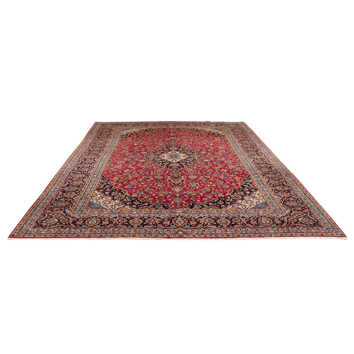 Tappeto Persero - Keshan - 400 x 292 cm - rosso