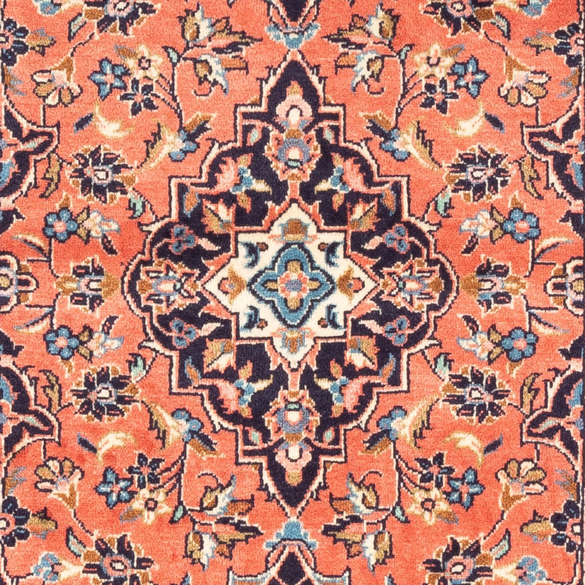 Tappeto Persero - Keshan - 150 x 102 cm - arancione