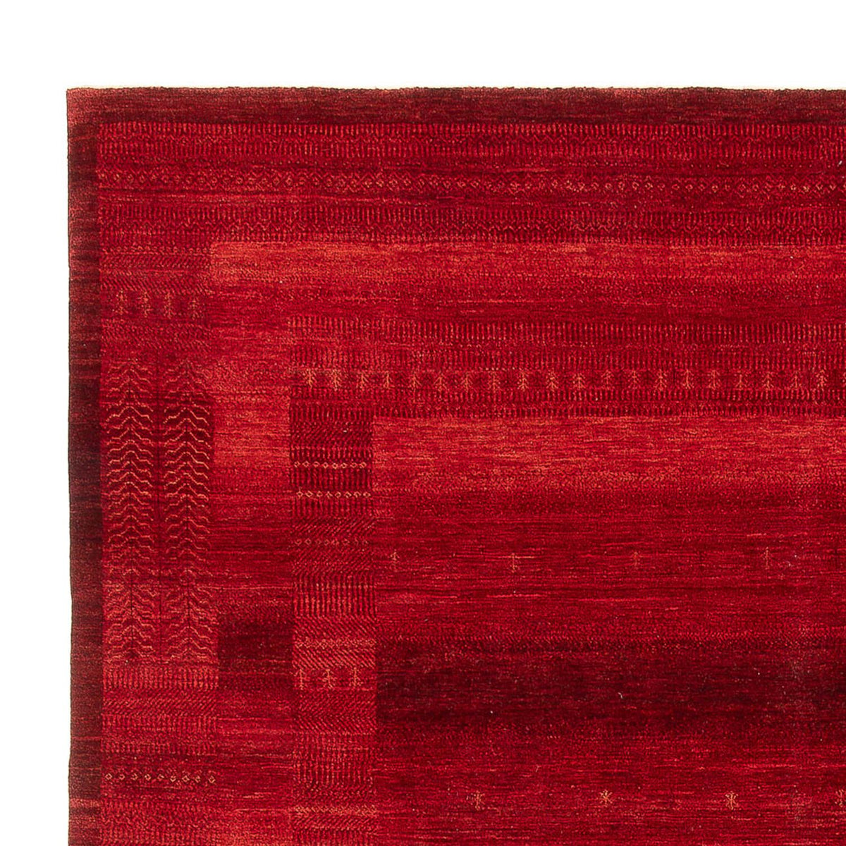 Tappeto Gabbeh - Loribaft Persero - 384 x 284 cm - rosso
