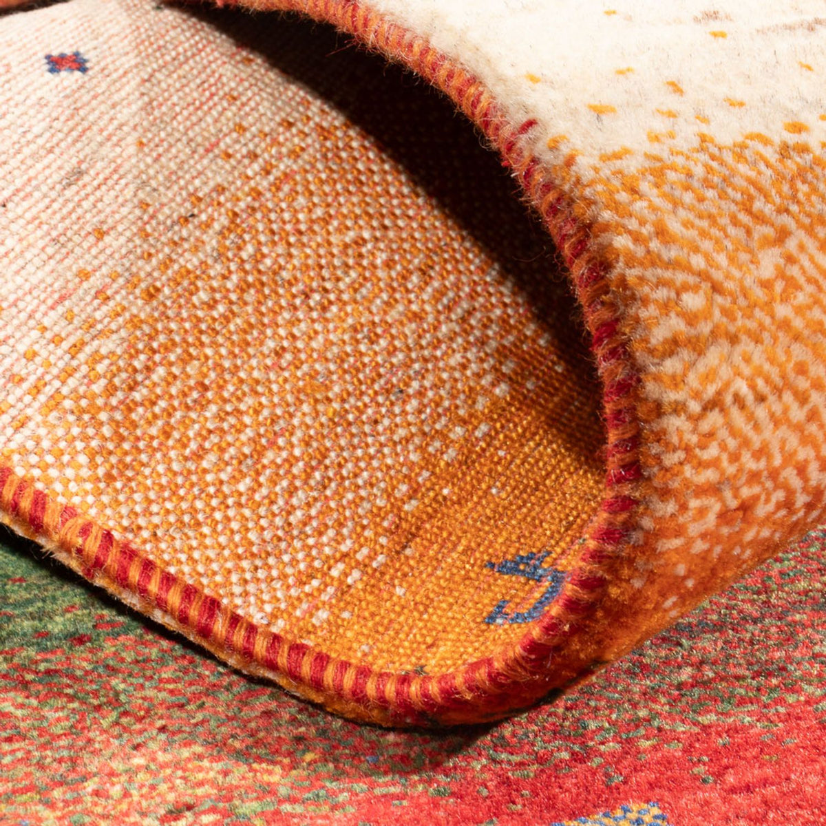 Tappeto Gabbeh - Loribaft Persero - 131 x 82 cm - multicolore