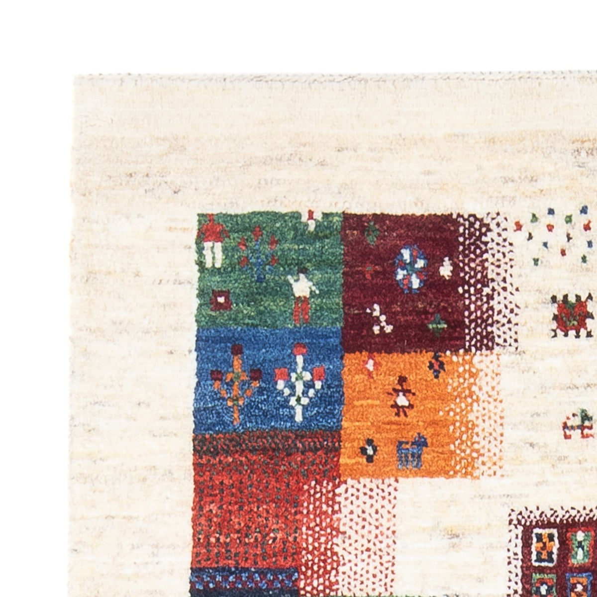Tappeto Gabbeh - Loribaft Persero - 136 x 85 cm - multicolore