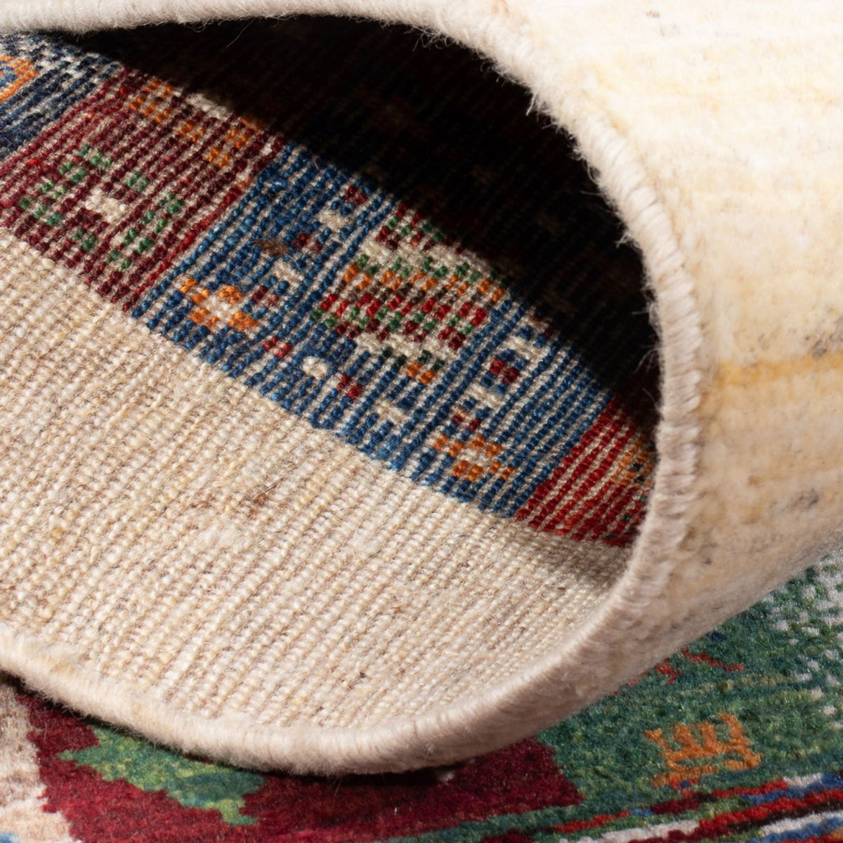 Tappeto Gabbeh - Loribaft Persero - 136 x 85 cm - multicolore