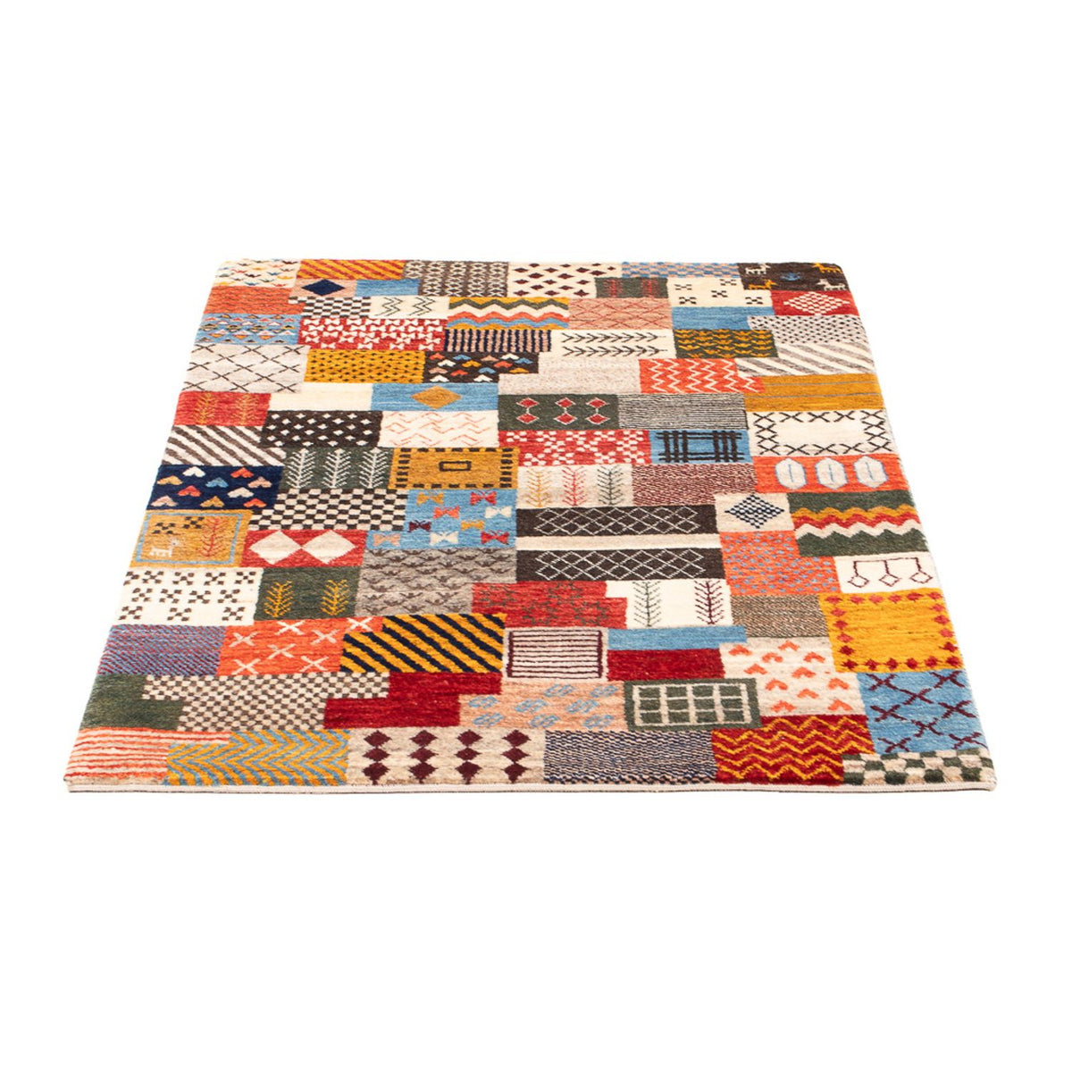 Tappeto Gabbeh - Loribaft Persero - 125 x 82 cm - multicolore