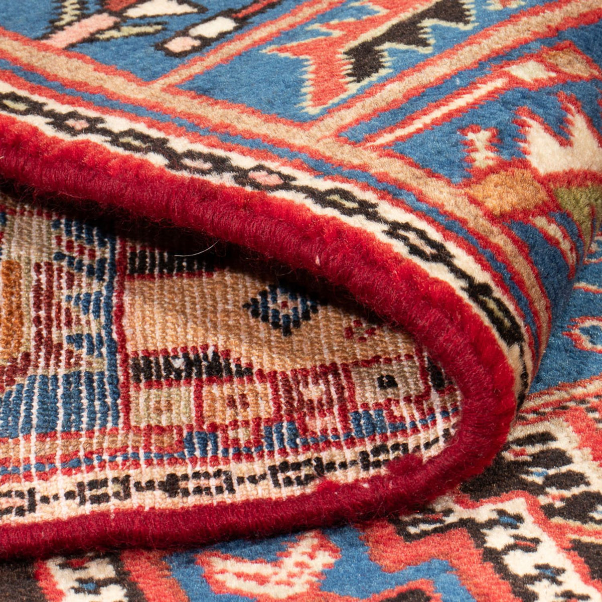 Tappeto Persero - Nomade - 198 x 143 cm - blu