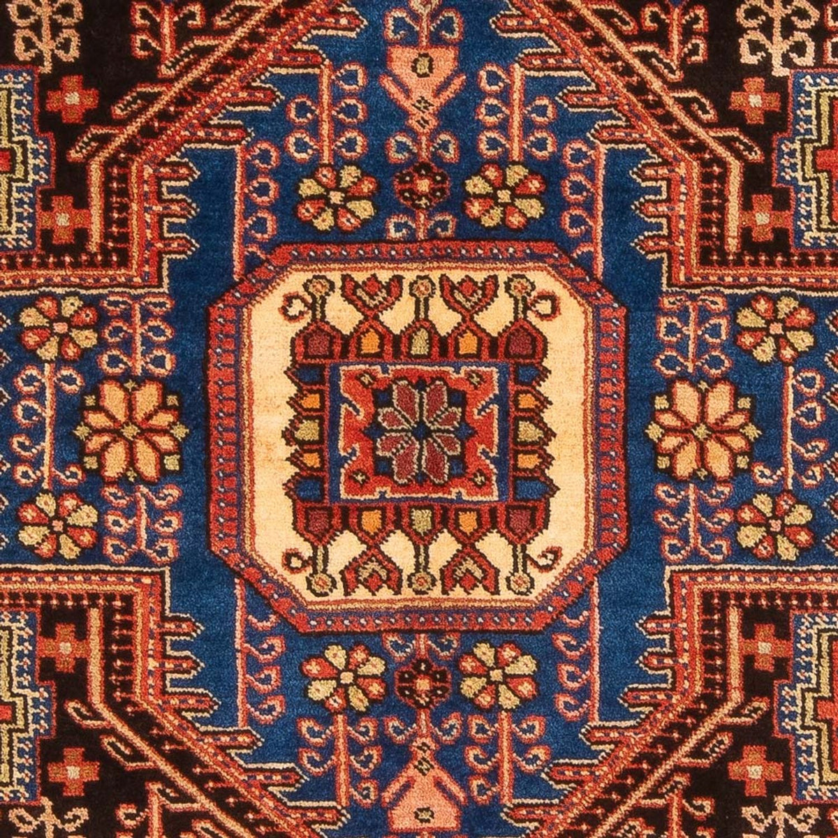 Tappeto Persero - Nomade - 204 x 142 cm - blu