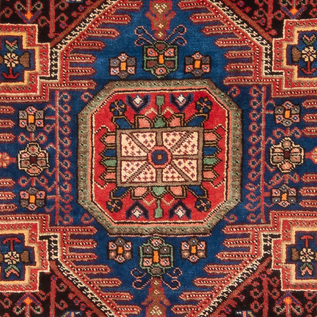Tappeto Persero - Nomade - 202 x 148 cm - rosso bordeaux