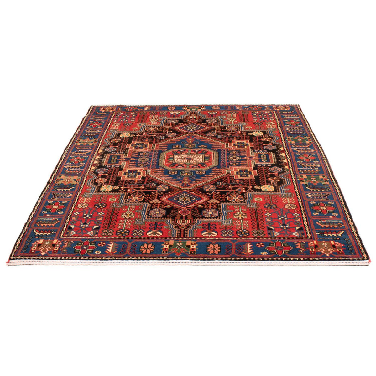 Tappeto Persero - Nomade - 202 x 148 cm - rosso bordeaux