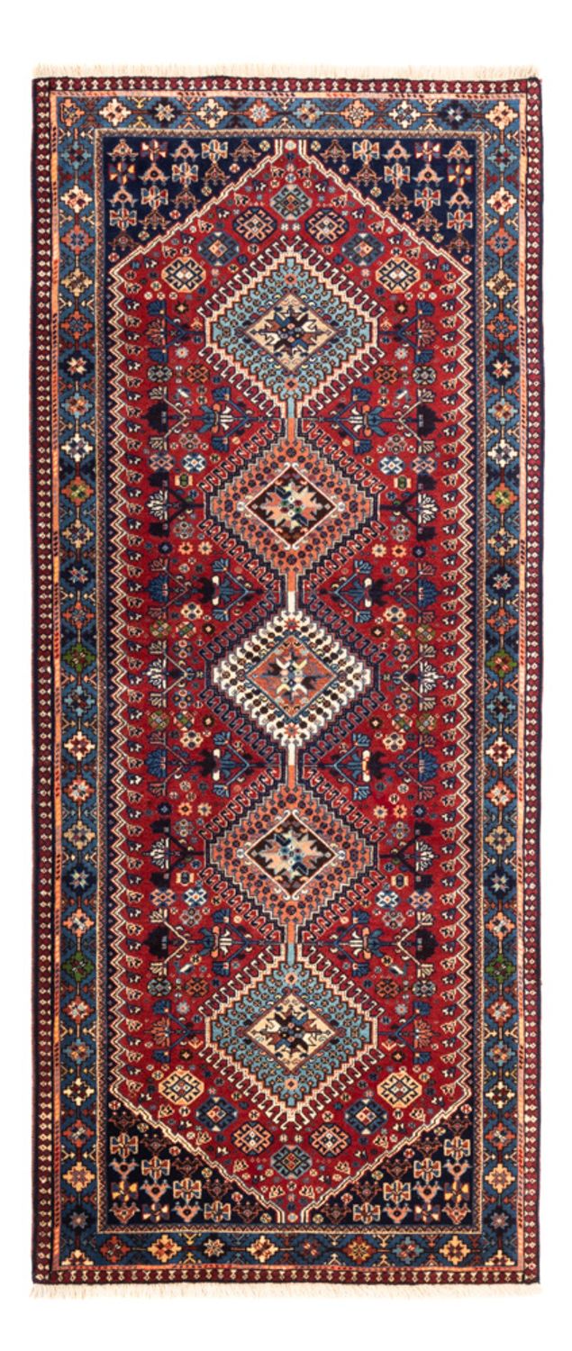 Tappeto corsia Tappeto Persero - Nomade - 218 x 76 cm - rosso scuro