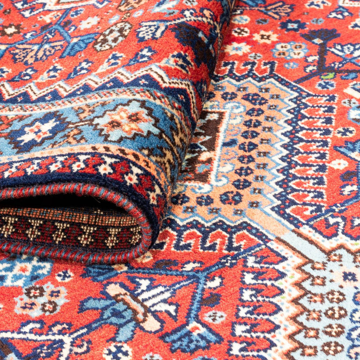 Tappeto corsia Tappeto Persero - Nomade - 218 x 76 cm - rosso scuro