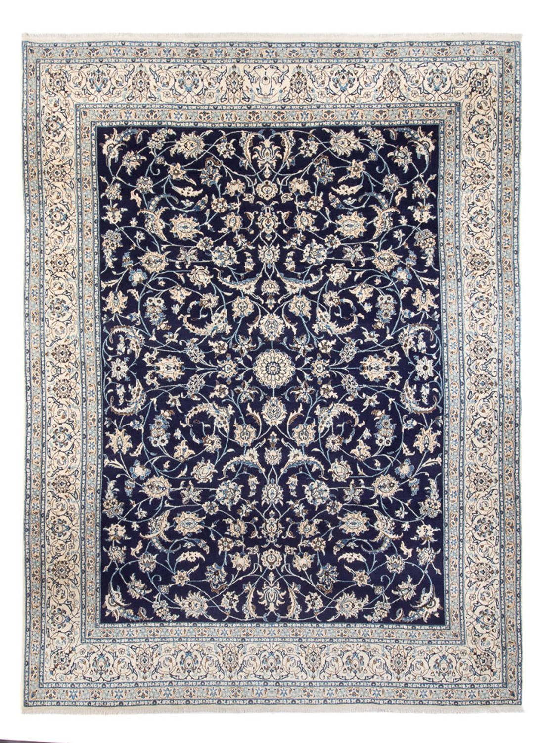 Tappeto Persero - Nain - 405 x 292 cm - blu scuro