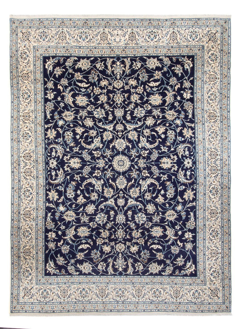 Tappeto Persero - Nain - 405 x 292 cm - blu scuro
