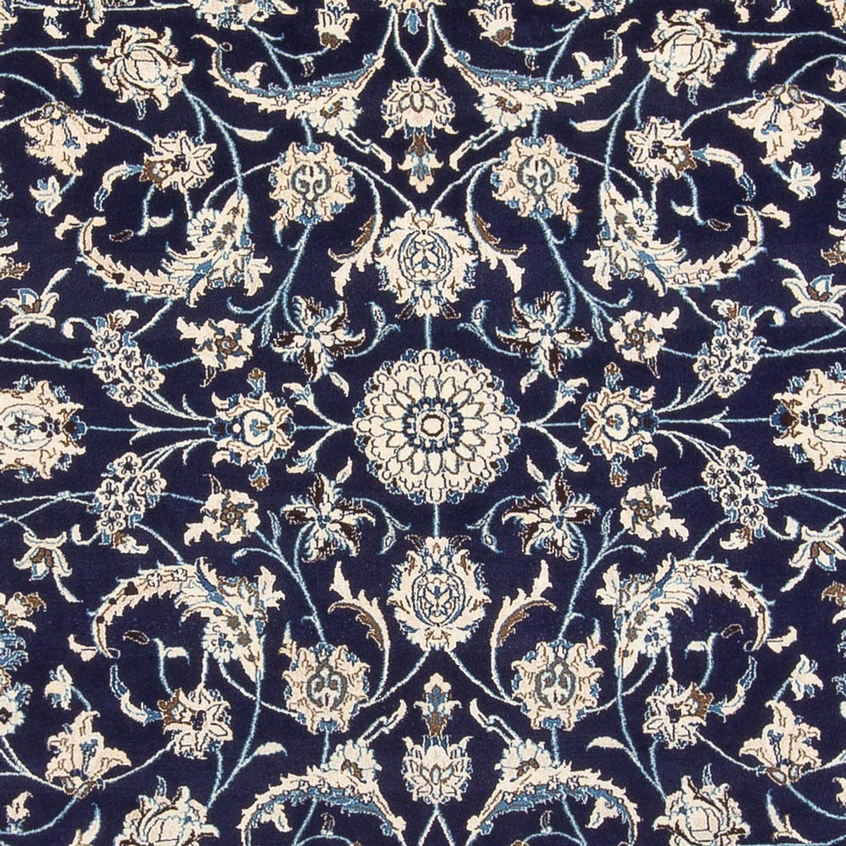 Tappeto Persero - Nain - 405 x 292 cm - blu scuro