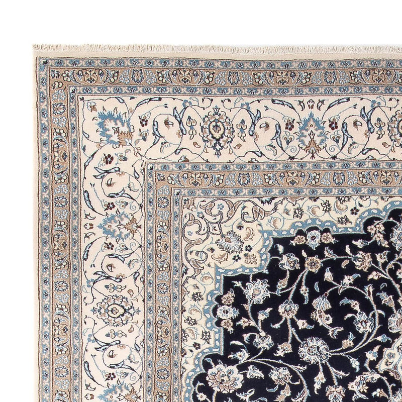Tappeto Persero - Nain - 398 x 302 cm - blu scuro