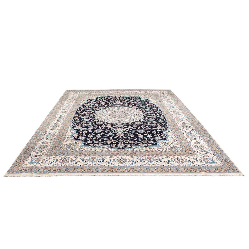 Tappeto Persero - Nain - 398 x 302 cm - blu scuro