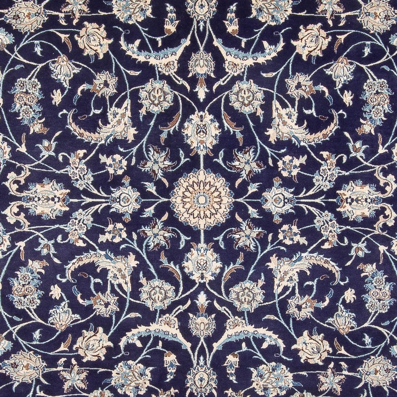 Tappeto Persero - Nain - 390 x 295 cm - blu scuro