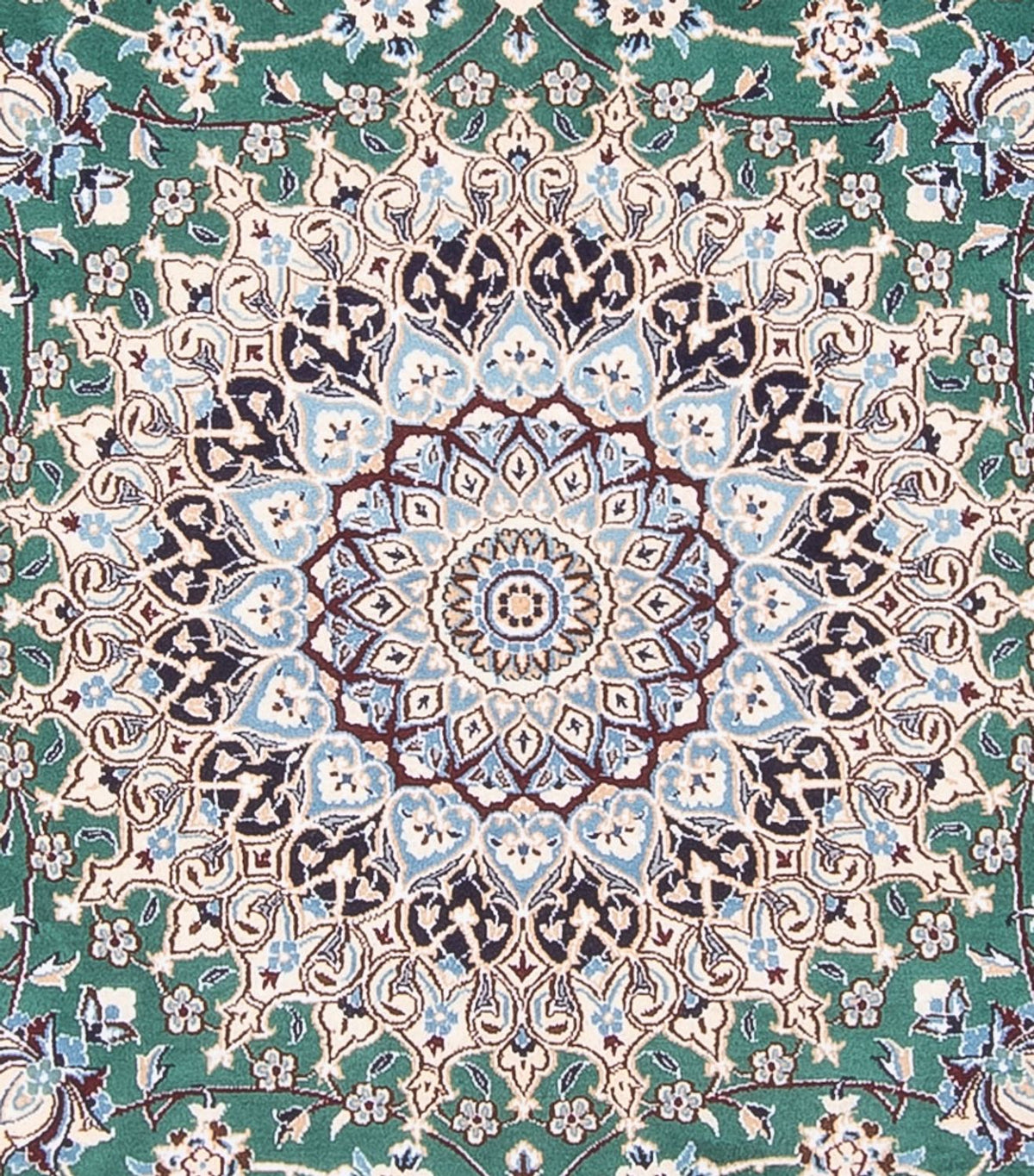 Tappeto Persero - Nain - 264 x 248 cm - verde
