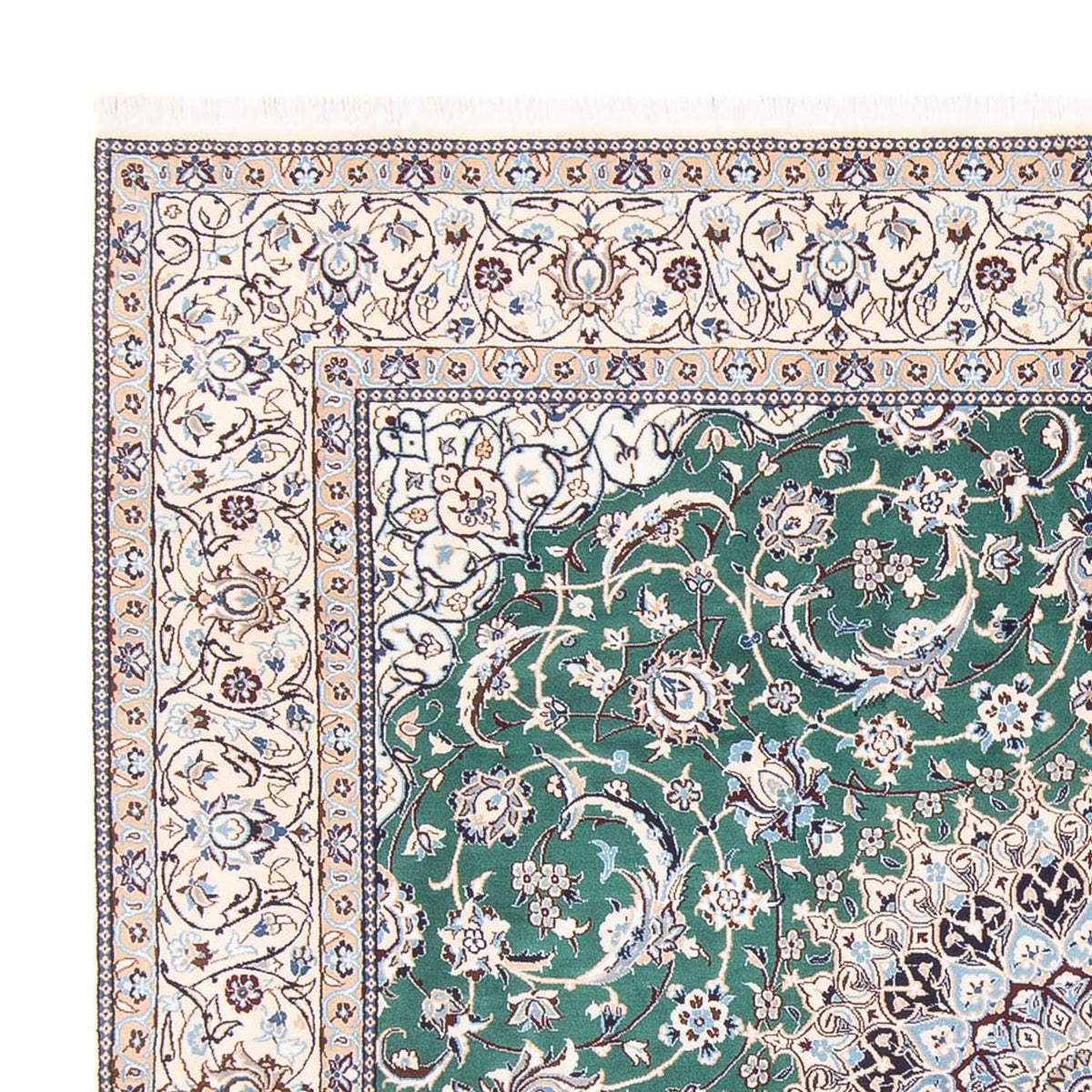 Tappeto Persero - Nain - 264 x 248 cm - verde